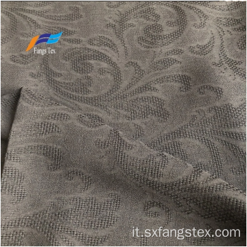 Tessuto Bangladesh 100% poliestere Nida jacquard nero